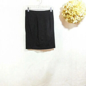 Ann Taylor Pencil Skirt Black  Career Petites 2P